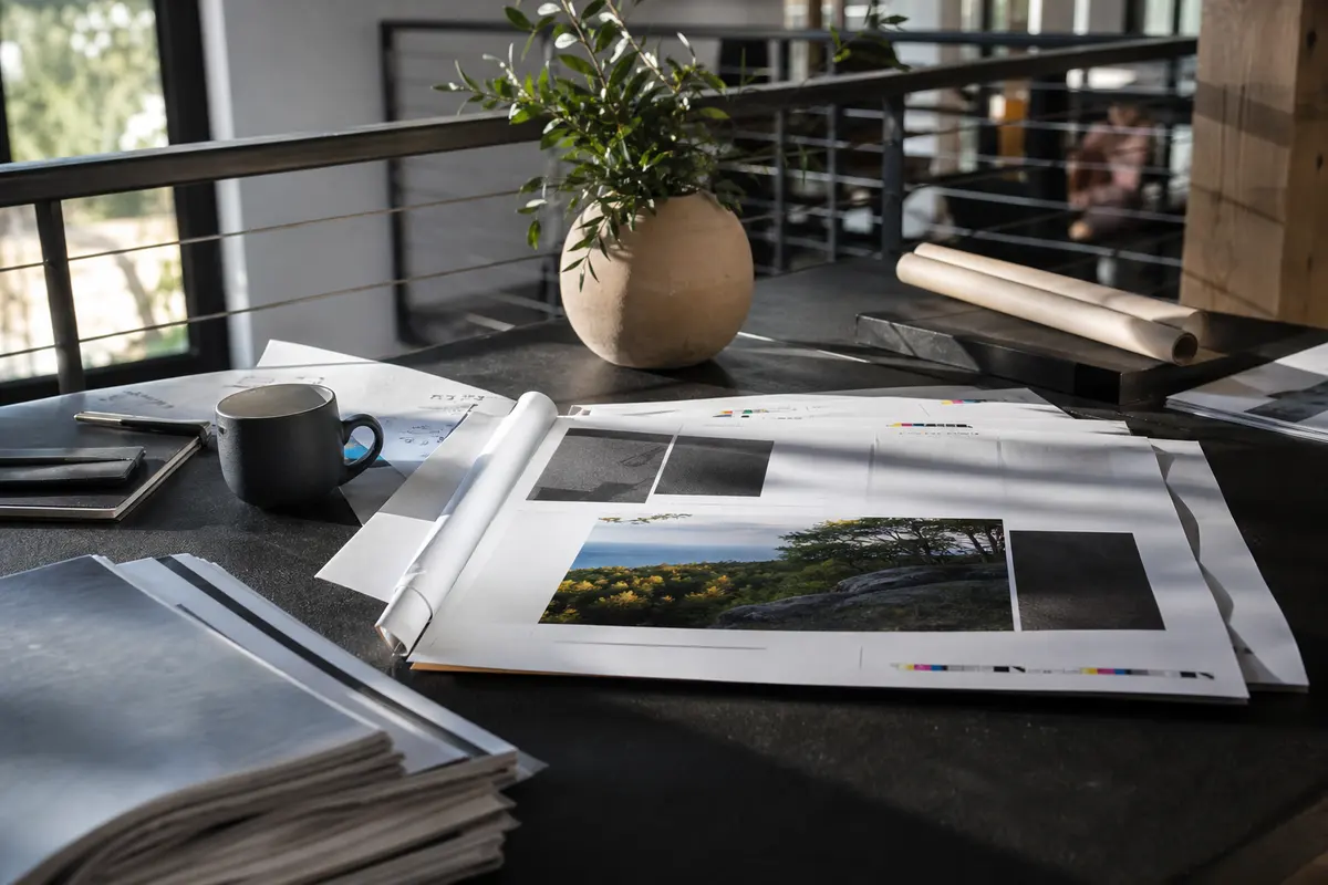 Editorial marketing planning scene for Programmatic SEO in Lexington, Virginia