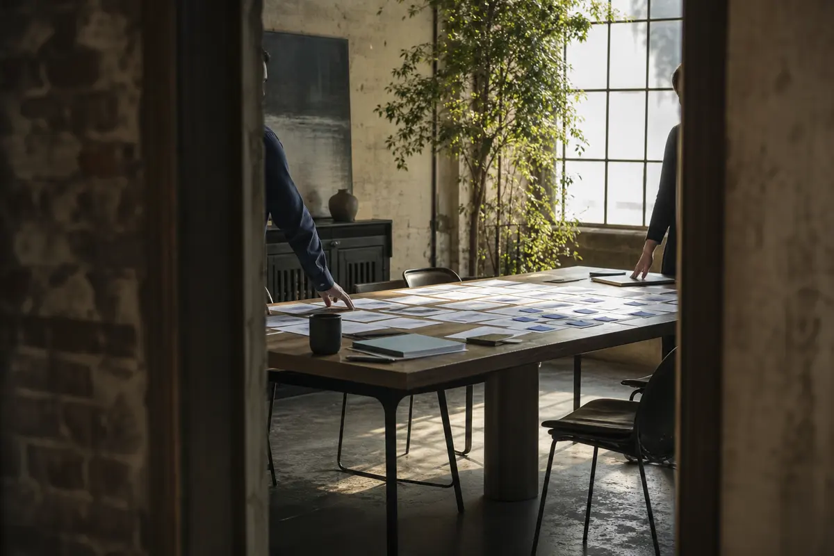 Editorial marketing planning scene for Legal News in Lincolnia, Virginia