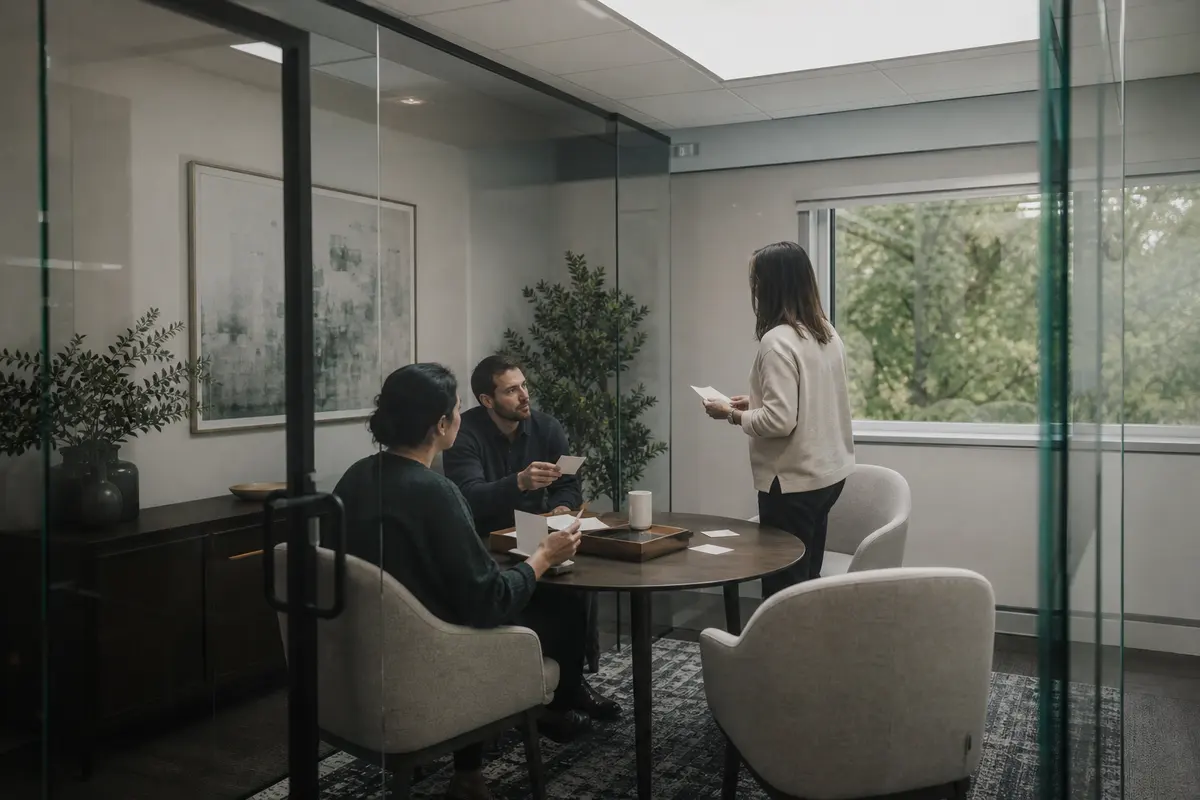 Editorial intake planning scene for Automation in McLean, Virginia