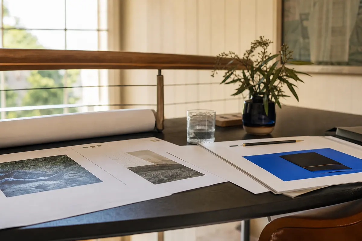Editorial marketing planning scene for Legal News in Massanetta Springs, Virginia