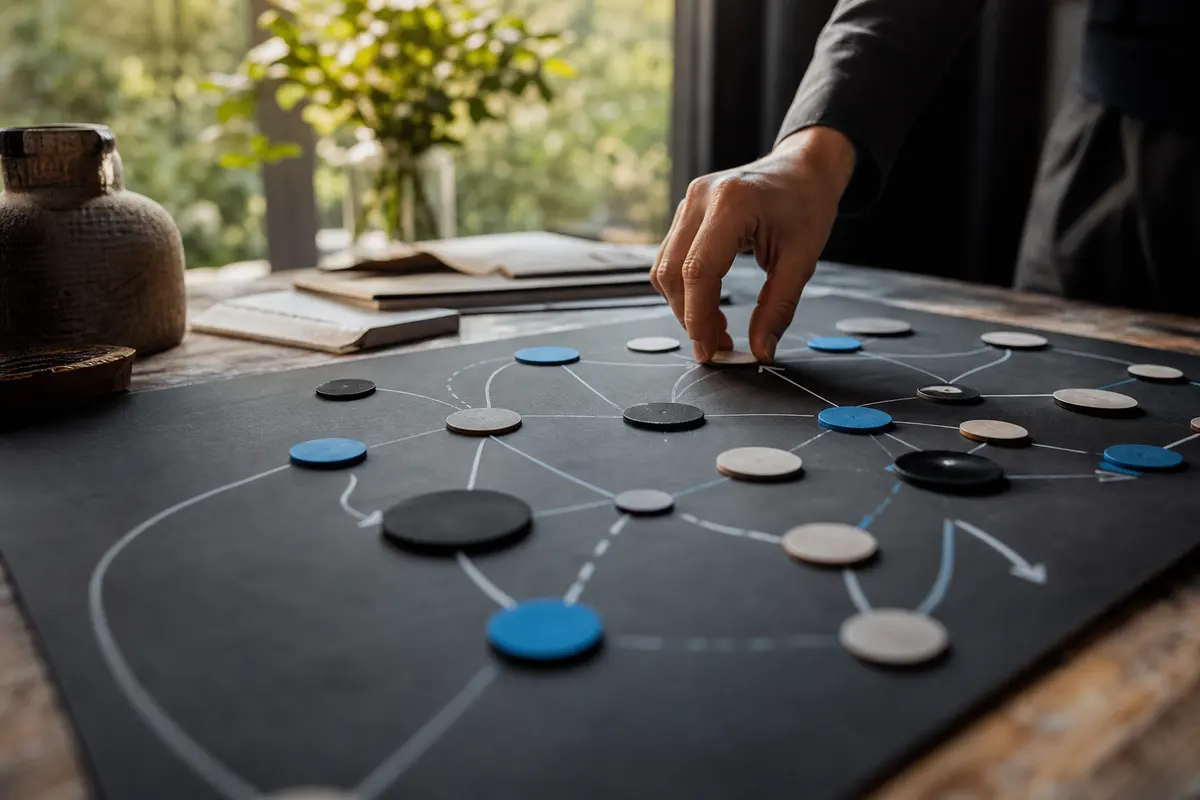 Editorial platform planning scene for Dedicated Hosting in Montrose, Virginia