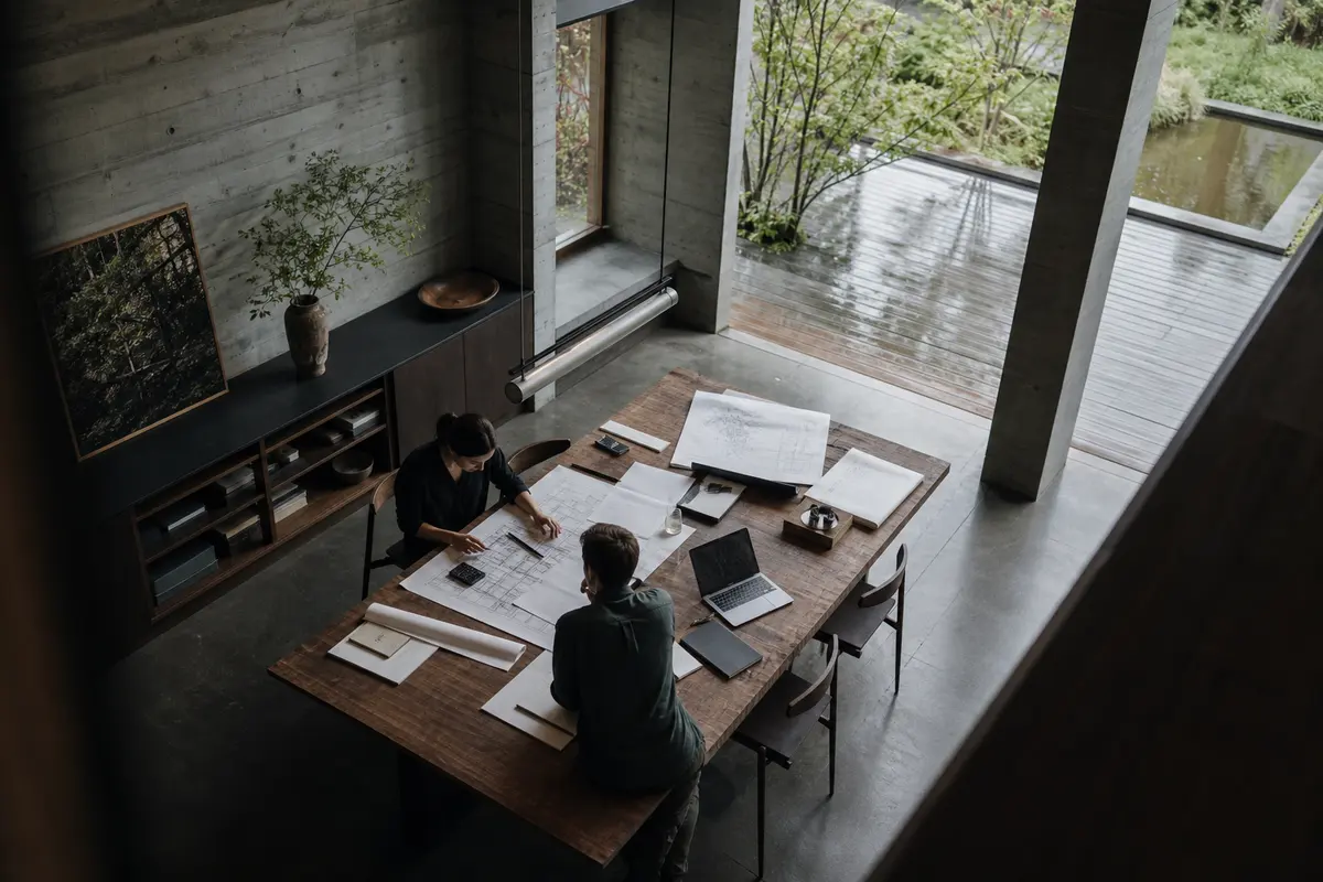 Editorial platform planning scene for Custom Software in Poquoson, Virginia