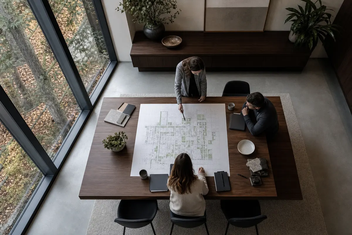 Editorial marketing planning scene for Reputation & Reviews in Rose Hill, Virginia