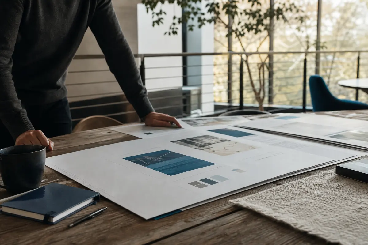 Editorial marketing planning scene for Legal News in South Riding, Virginia