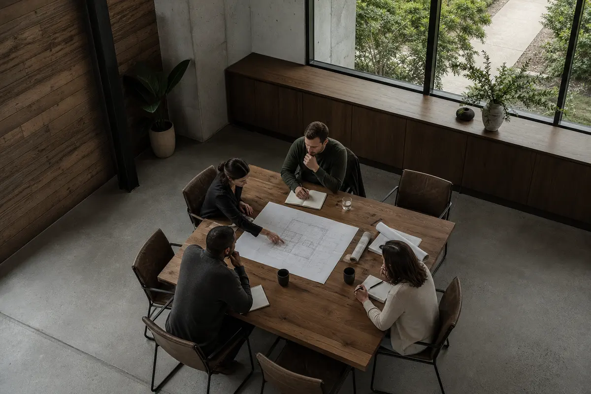 Editorial platform planning scene for Dedicated Hosting in Tysons, Virginia
