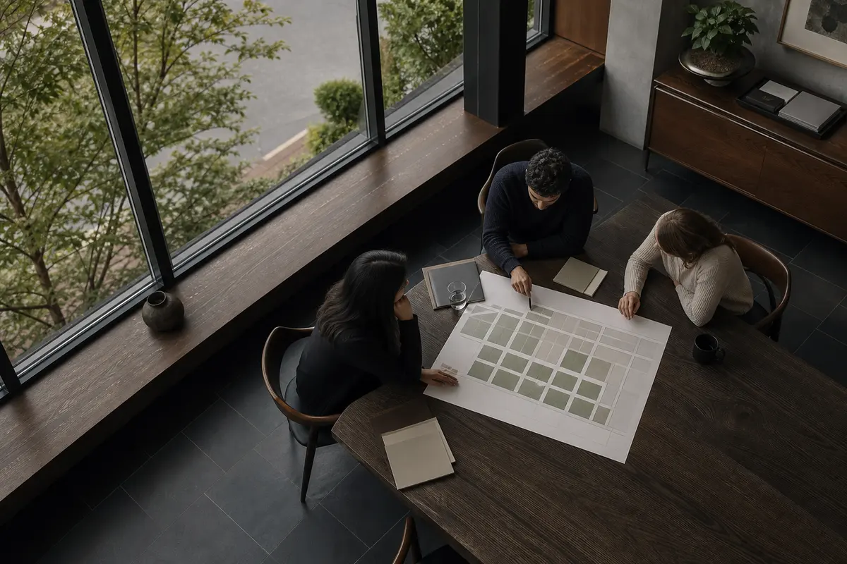 Editorial marketing planning scene for Waynesboro, Virginia