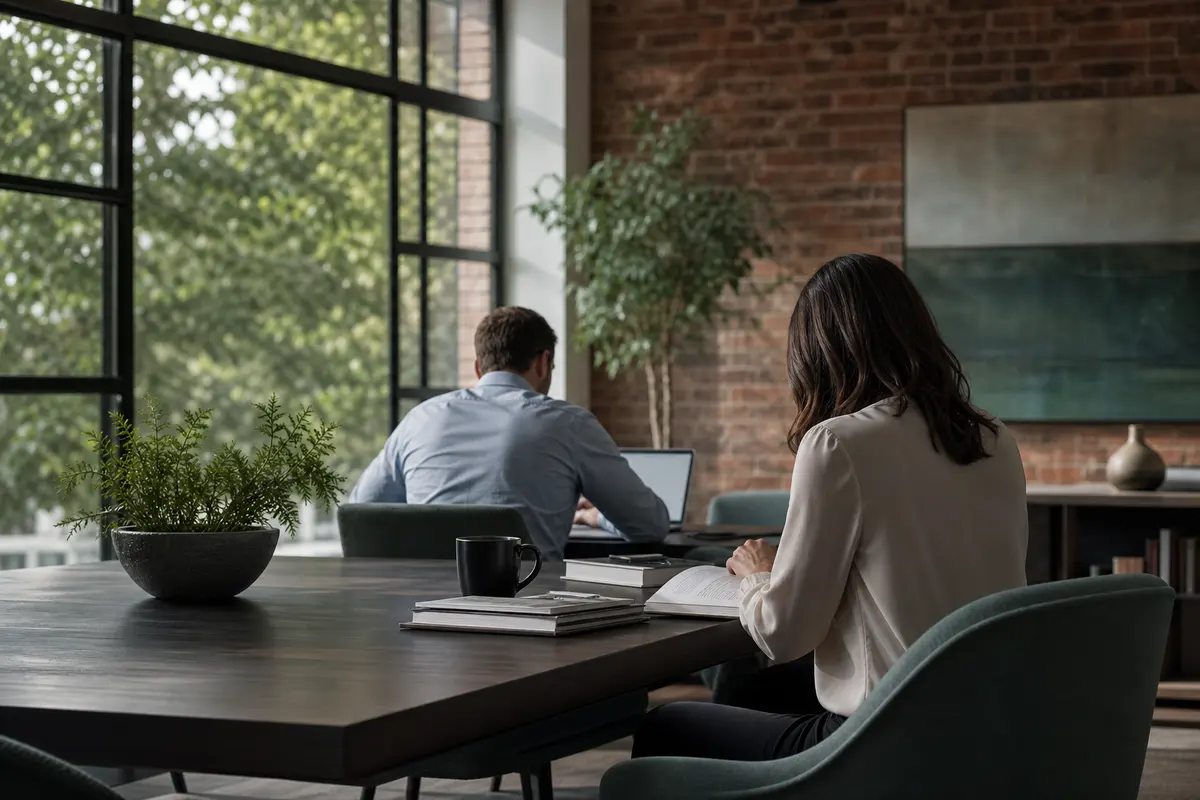 Editorial marketing planning scene for Winchester, Virginia