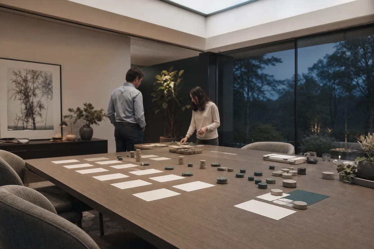 Editorial platform planning scene for Custom Software in Woodburn, Virginia