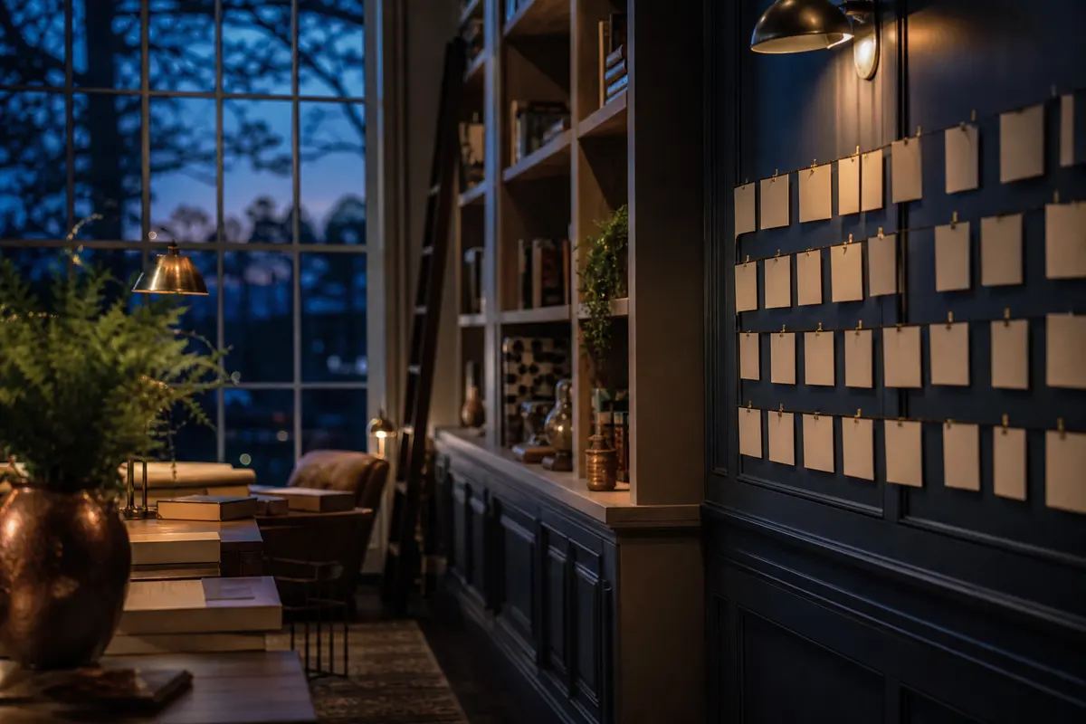 Editorial marketing planning scene for Wyndham, Virginia