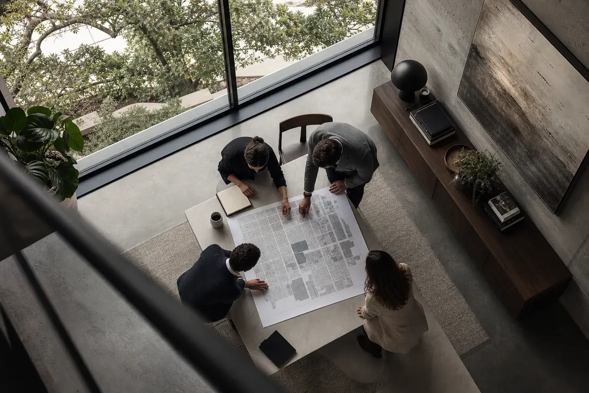 Editorial marketing planning scene for Auburn, Washington