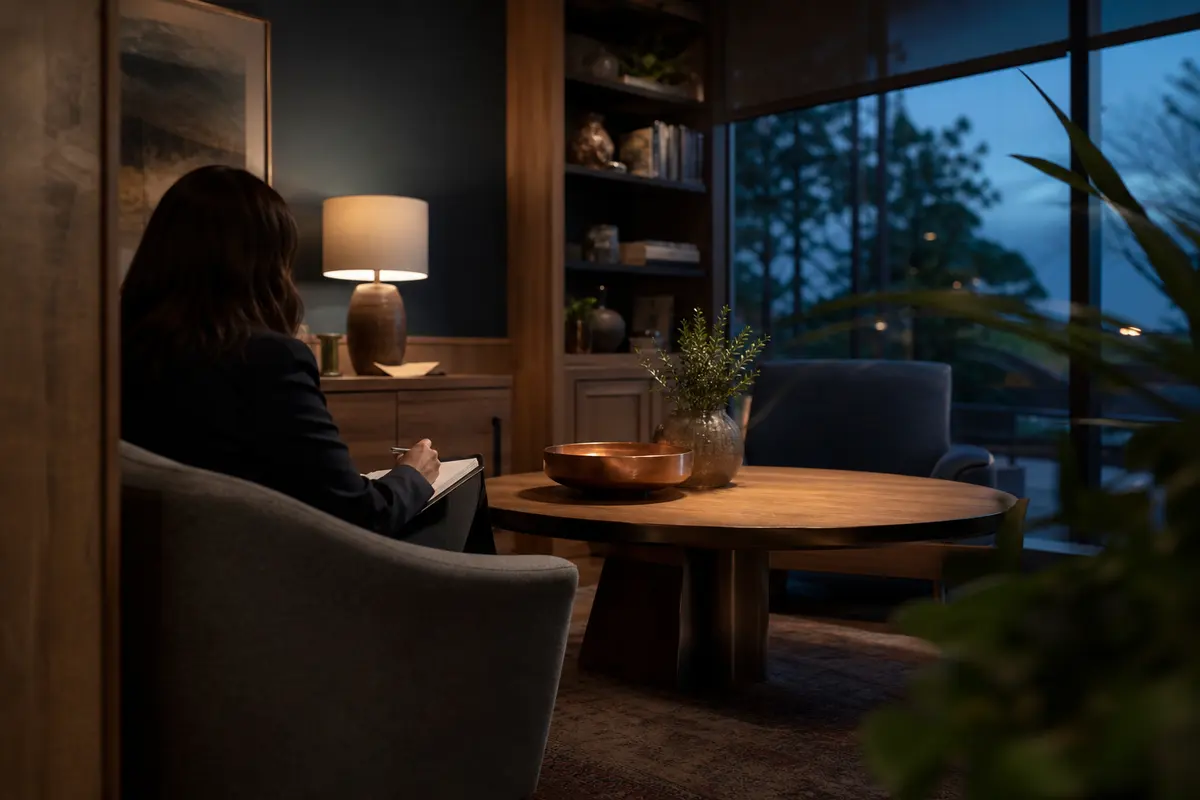 Editorial intake planning scene for AI Answering in Bonney Lake, Washington