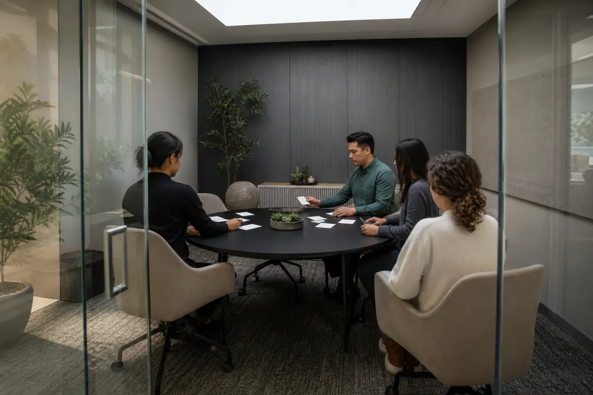 Editorial intake planning scene for AI Answering in Bothell West, Washington
