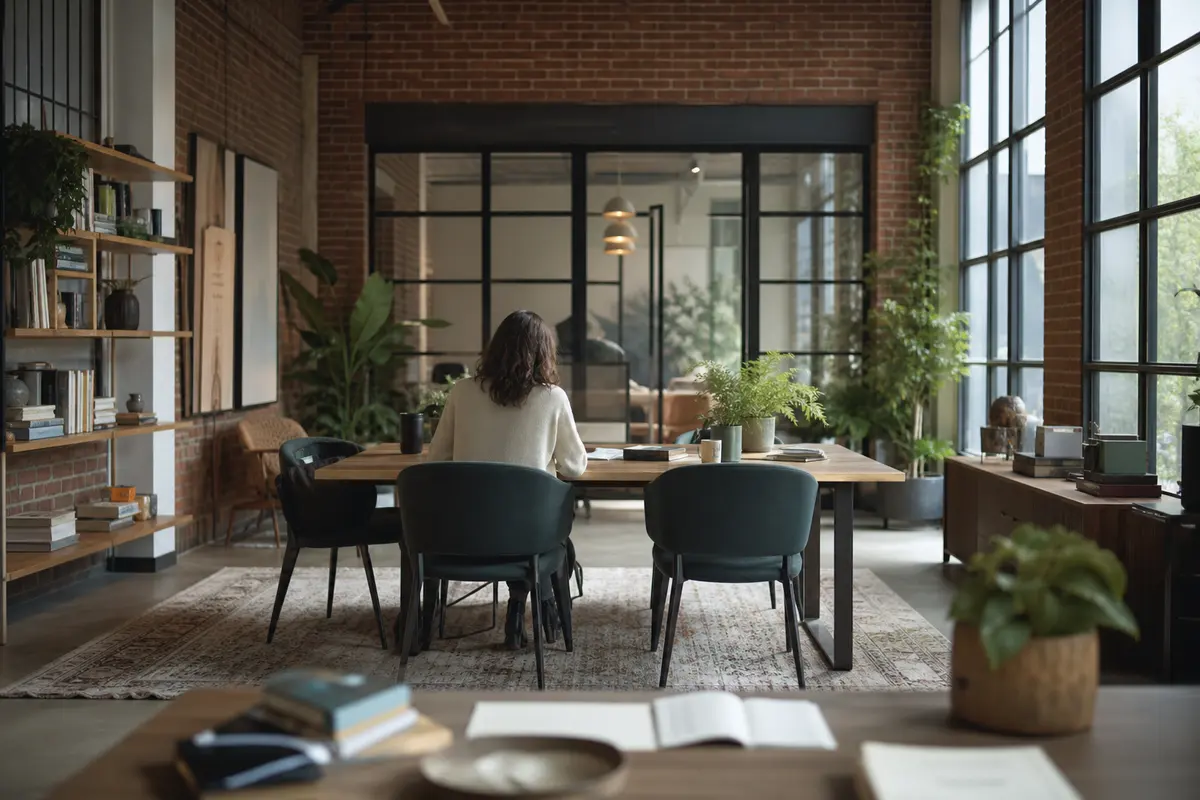 Editorial marketing planning scene for Programmatic SEO in DuPont, Washington