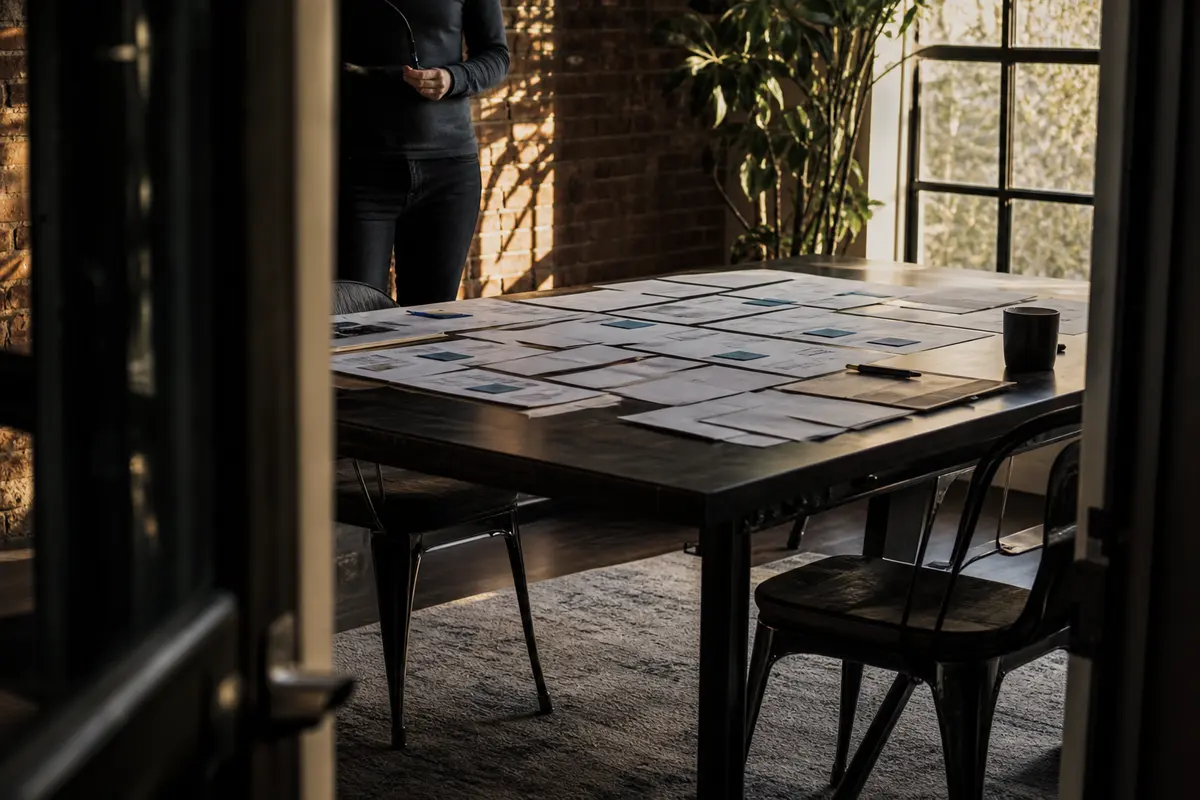 Editorial marketing planning scene for Eastmont, Washington