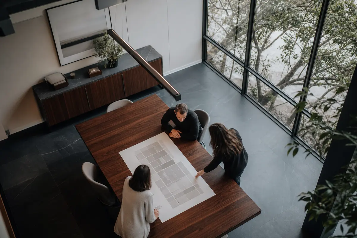 Editorial marketing planning scene for Legal News in Edmonds, Washington