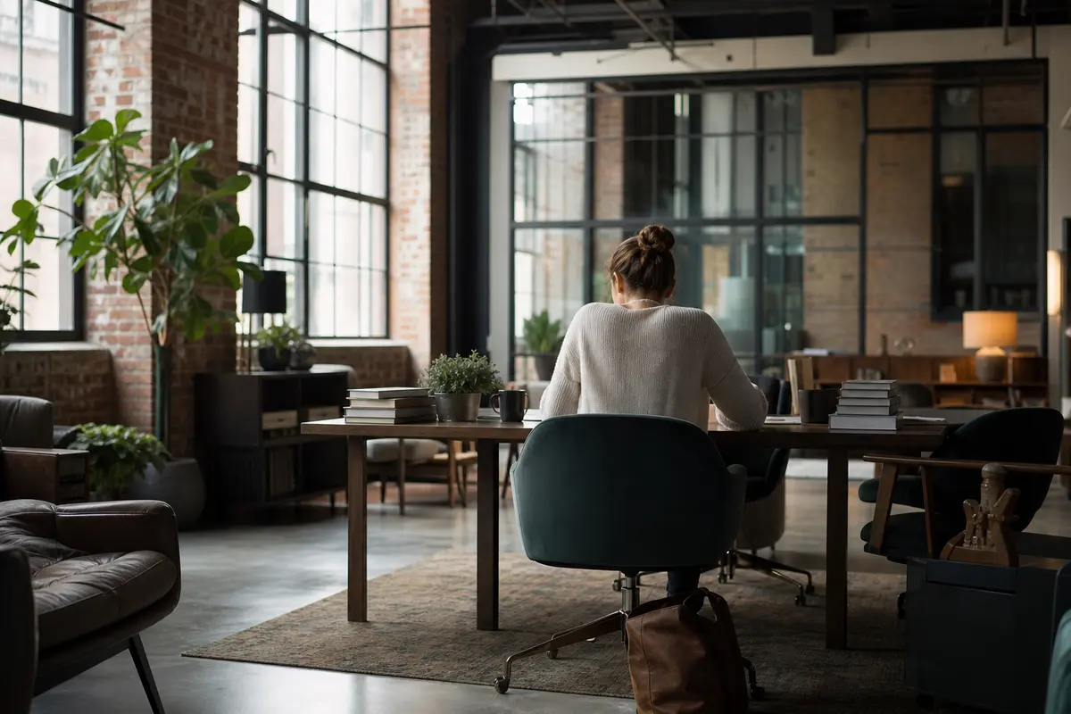 Editorial marketing planning scene for Ephrata, Washington