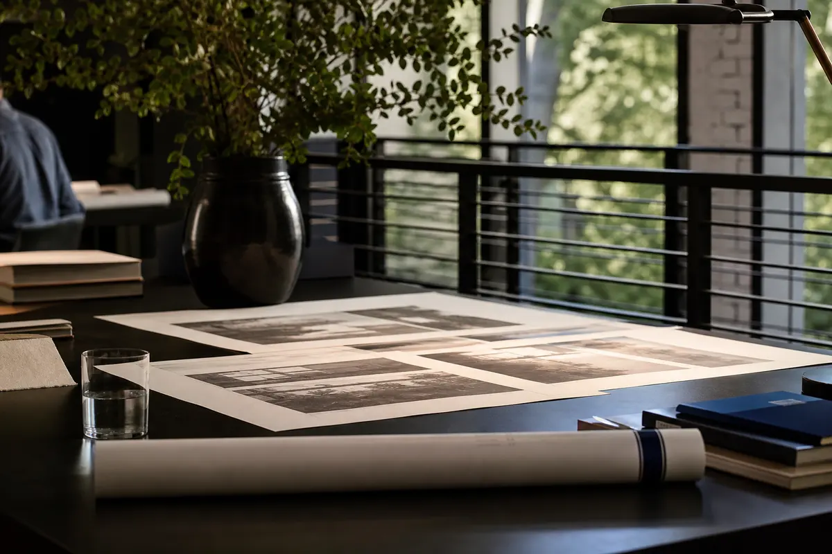 Editorial marketing planning scene for Legal News in Fairwood, Washington
