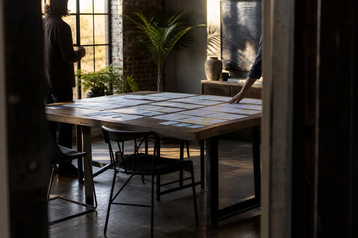 Editorial marketing planning scene for Fircrest, Washington