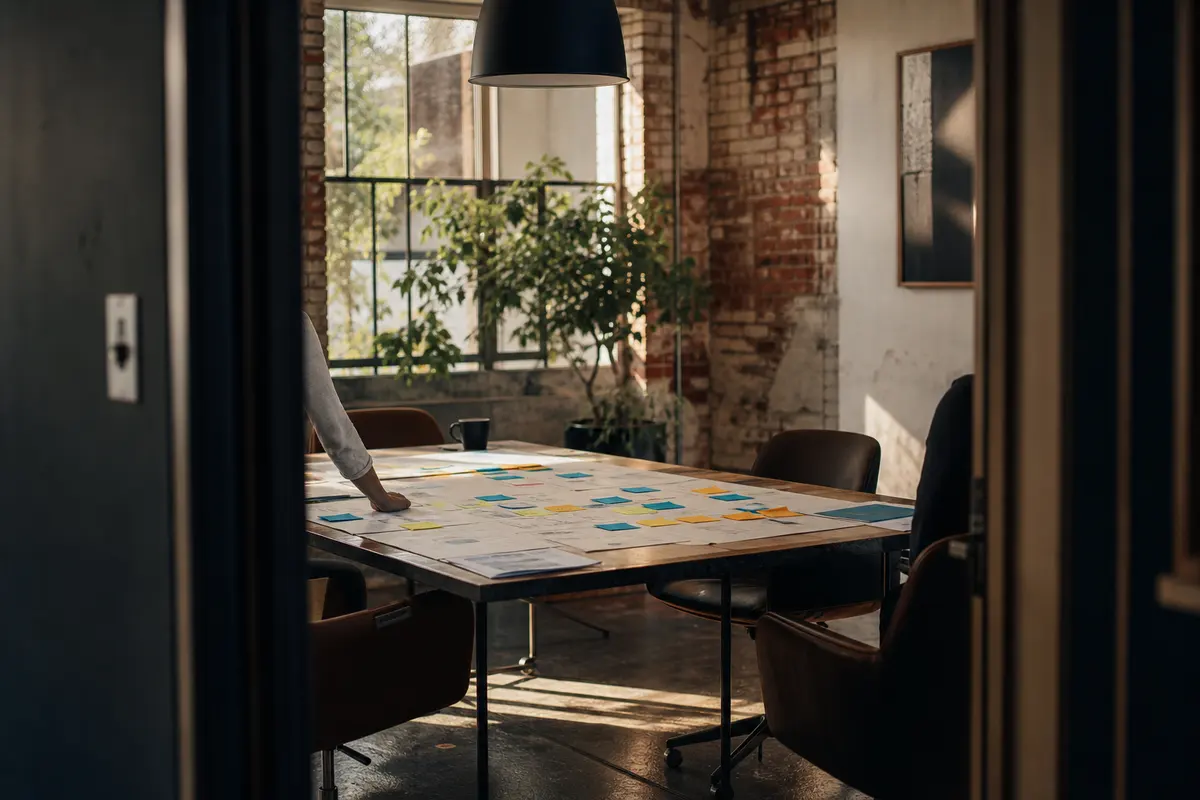 Editorial marketing planning scene for Graham, Washington