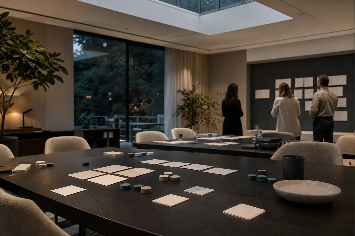 Editorial platform planning scene for Custom Software in Lake Goodwin, Washington