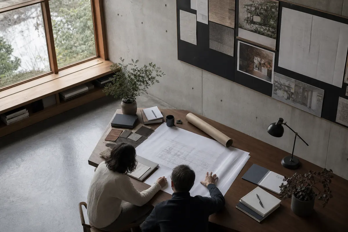 Editorial platform planning scene for Custom Software in Lake Morton-Berrydale, Washington