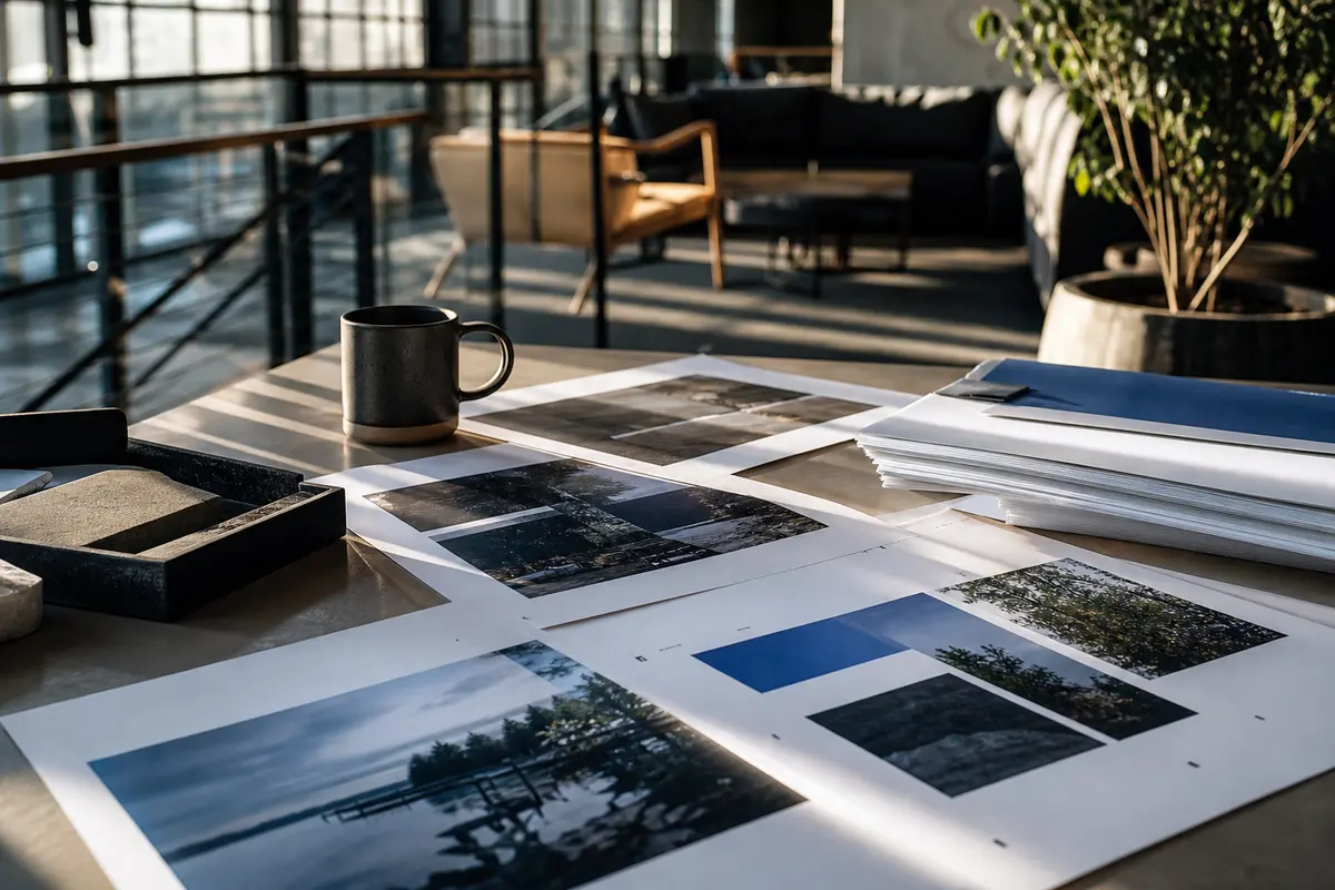 Editorial marketing planning scene for Legal News in Lake Tapps, Washington
