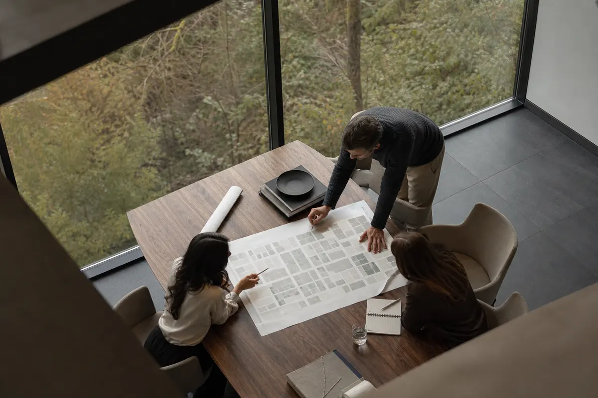 Editorial marketing planning scene for Programmatic SEO in Maltby, Washington