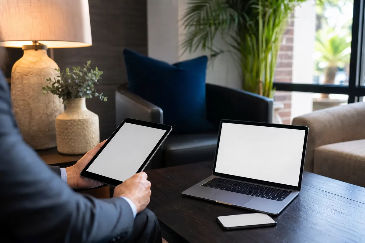 Editorial intake planning scene for AI Answering in Manchester, Washington