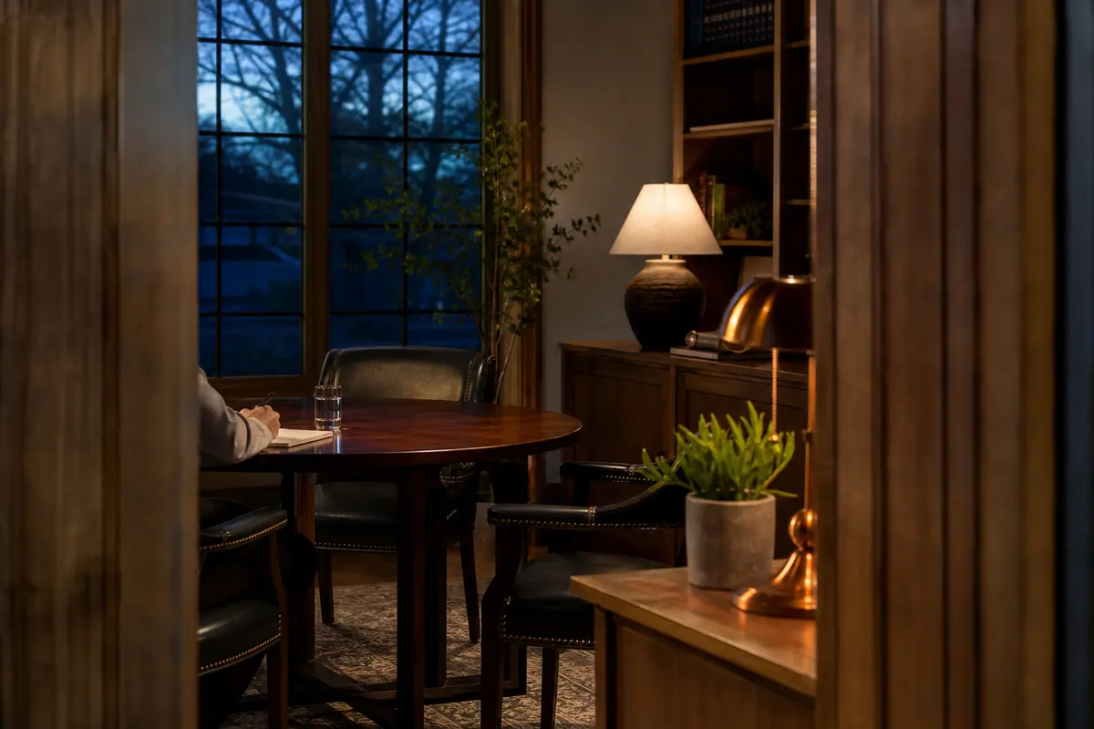 Editorial intake planning scene for Intake Coach in Marysville, Washington