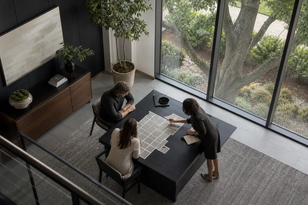 Editorial marketing planning scene for Marysville, Washington