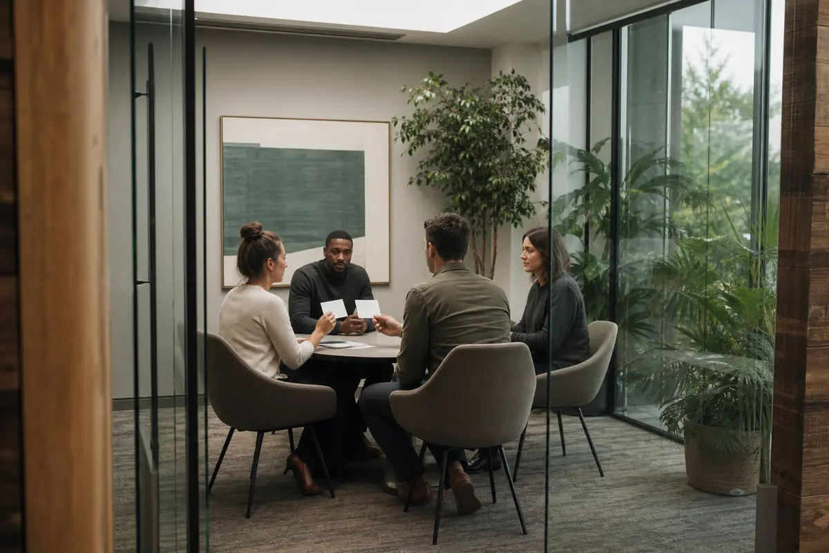Editorial intake planning scene for Automation in Midland, Washington