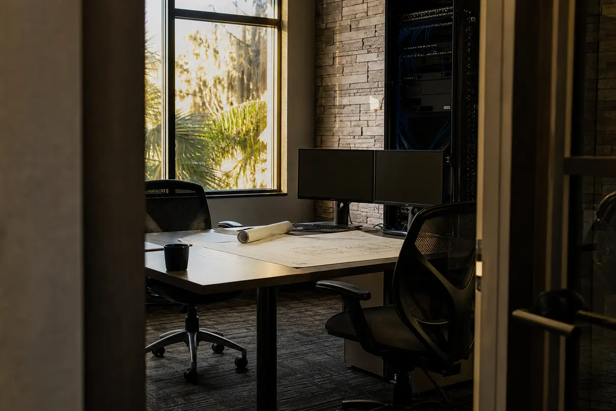 Editorial platform planning scene for Custom Software in Milton, Washington