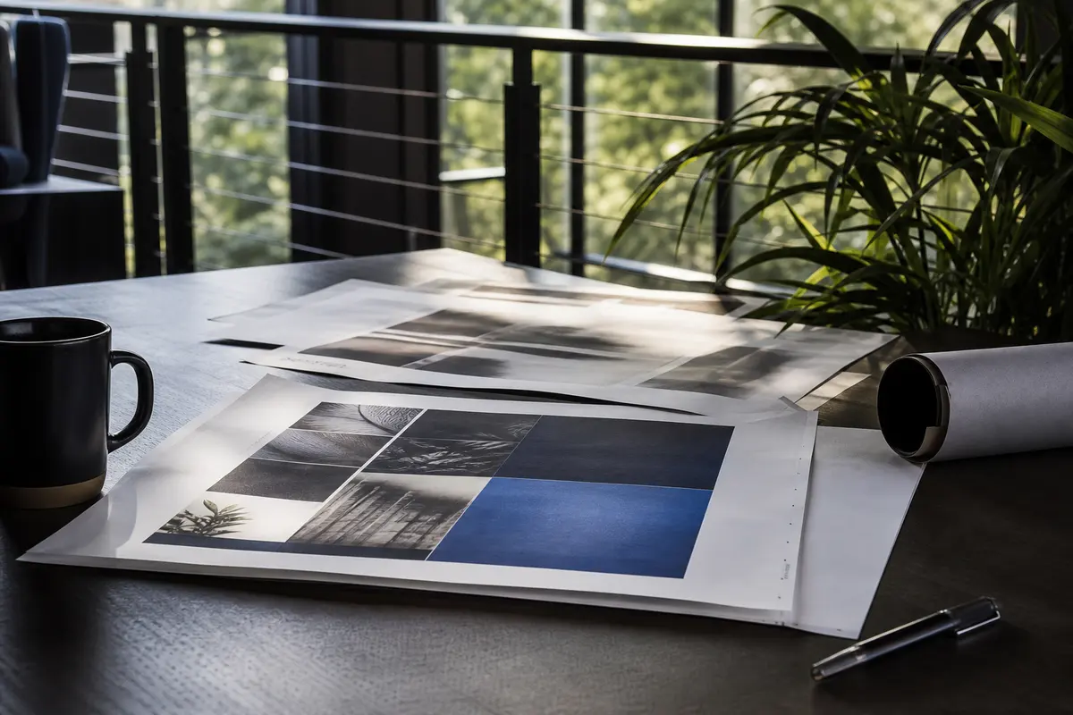 Editorial marketing planning scene for Legal News in Mountlake Terrace, Washington
