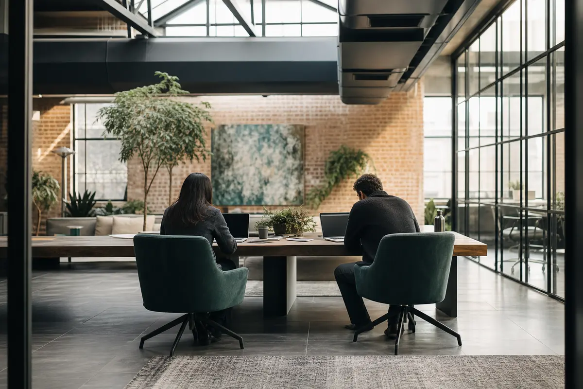 Editorial marketing planning scene for Programmatic SEO in Newcastle, Washington