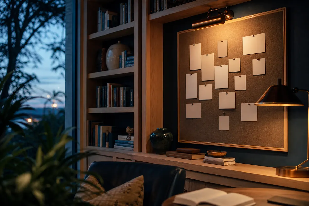 Editorial marketing planning scene for AI SEO in North Bend, Washington