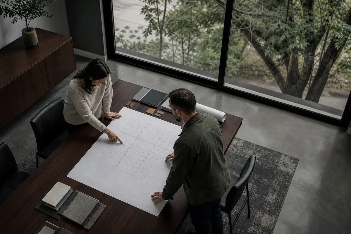 Editorial marketing planning scene for Pasco, Washington