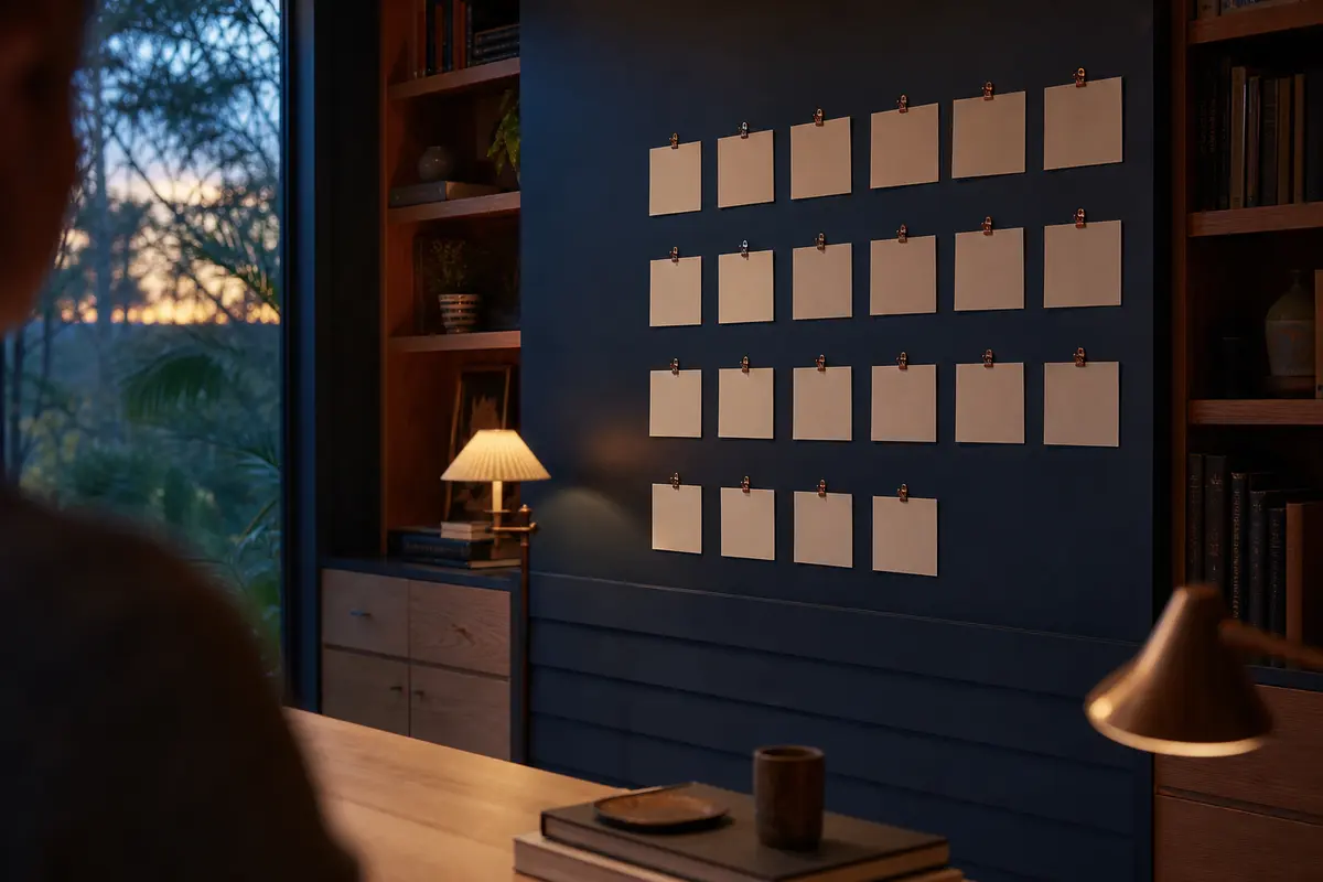 Editorial marketing planning scene for Reputation & Reviews in Picnic Point, Washington