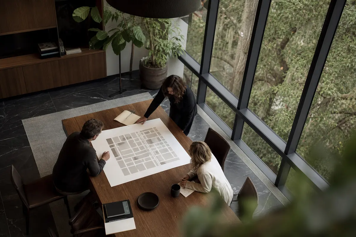 Editorial marketing planning scene for Poulsbo, Washington
