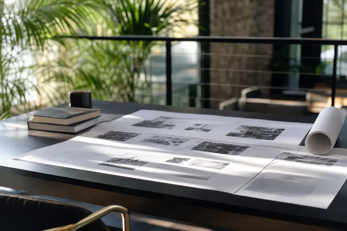 Editorial marketing planning scene for Snohomish, Washington