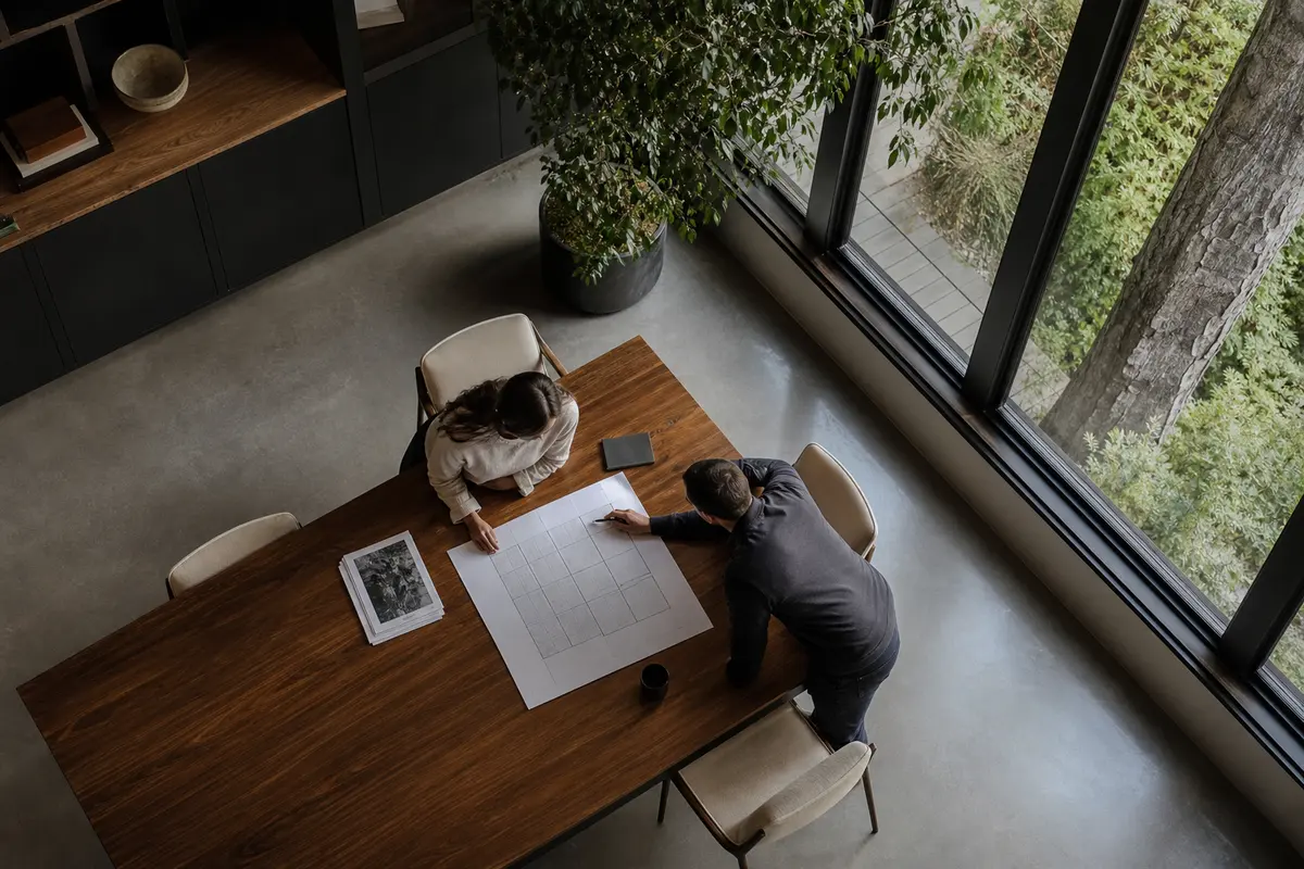 Editorial marketing planning scene for Sudden Valley, Washington