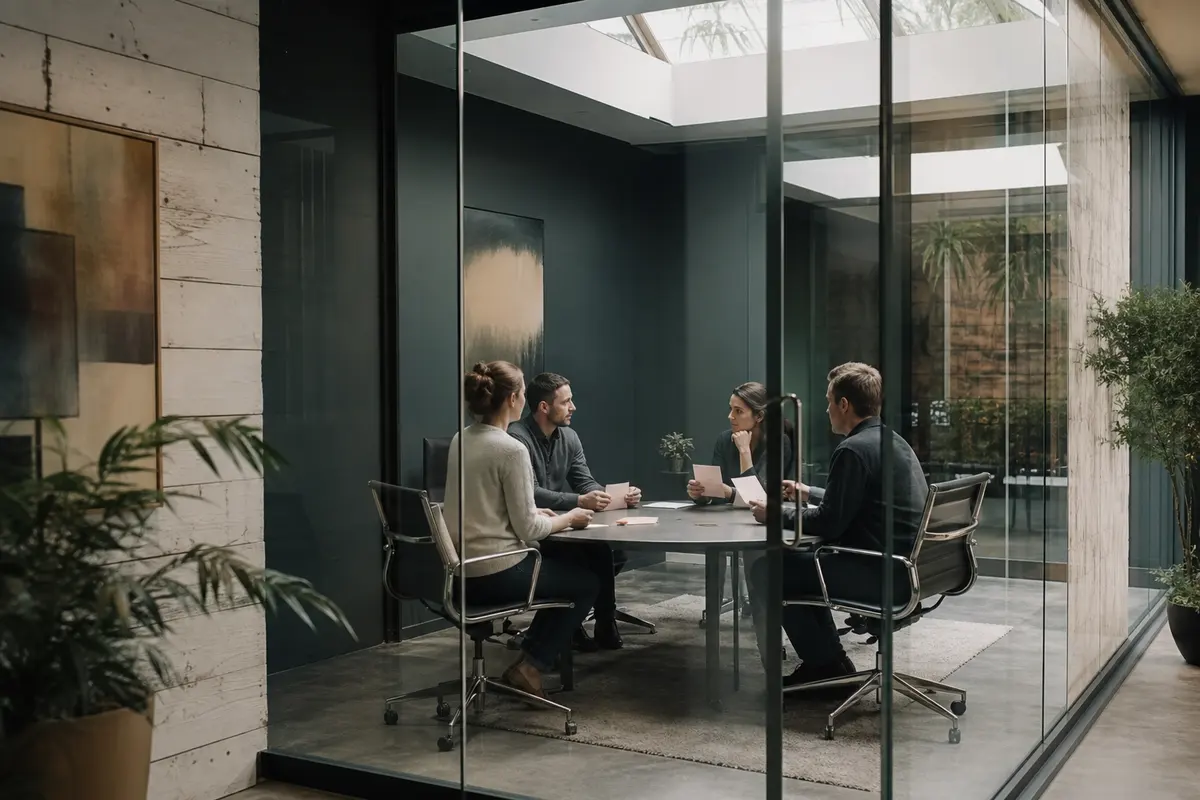 Editorial intake planning scene for Automation in Summit View, Washington