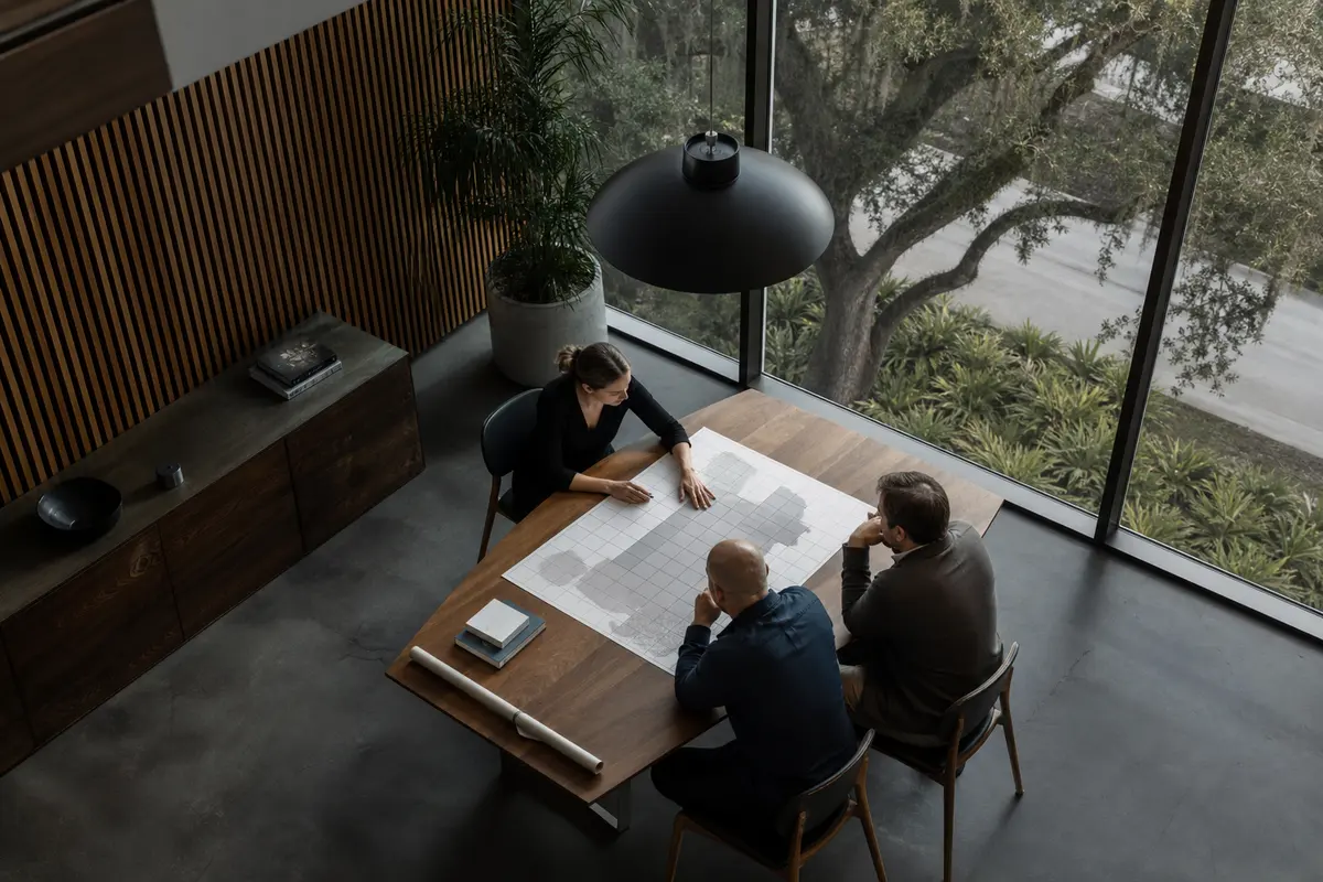 Editorial marketing planning scene for Programmatic SEO in Suncrest, Washington