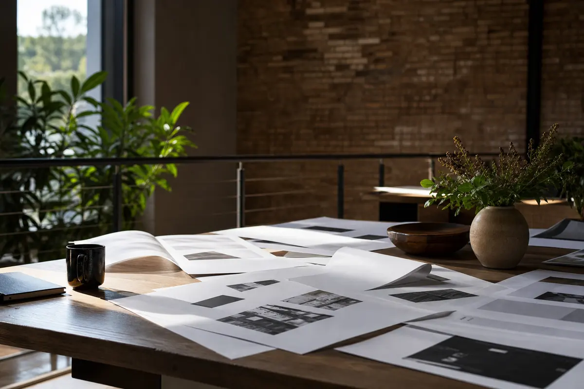 Editorial marketing planning scene for Legal News in Tacoma, Washington