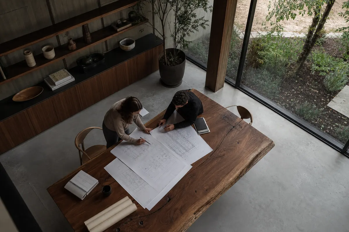 Editorial platform planning scene for Dedicated Hosting in Tanglewilde, Washington