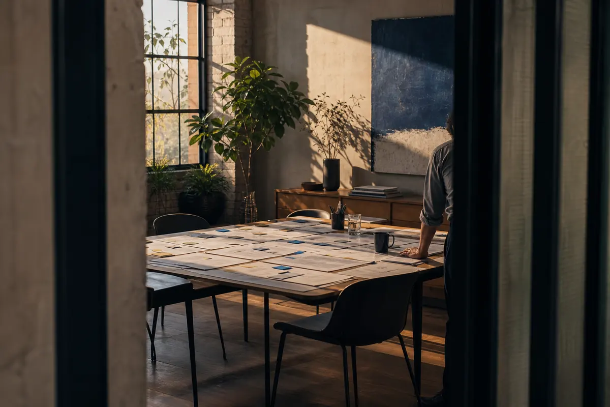 Editorial marketing planning scene for Reputation & Reviews in Tukwila, Washington
