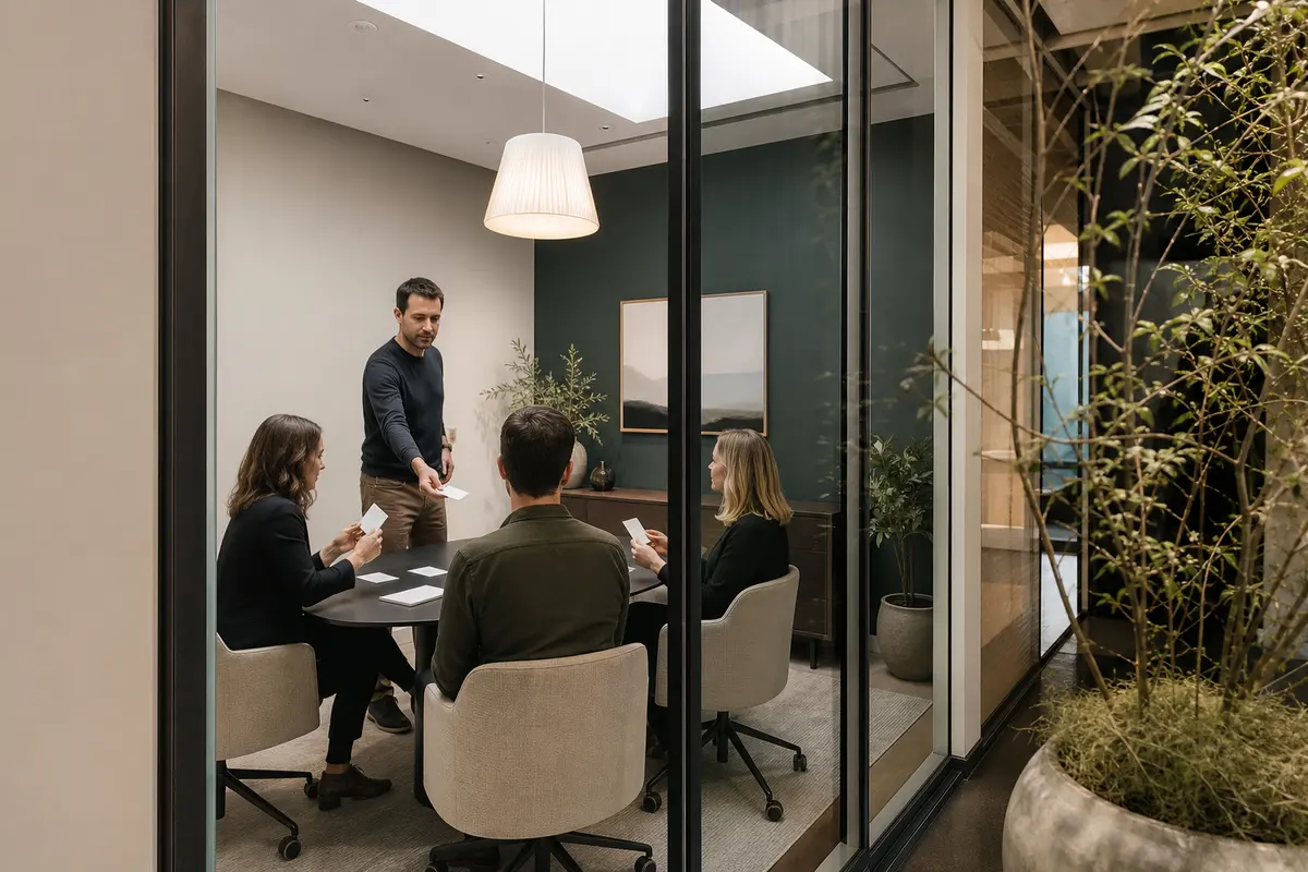Editorial intake planning scene for Lead Attribution in Vancouver, Washington