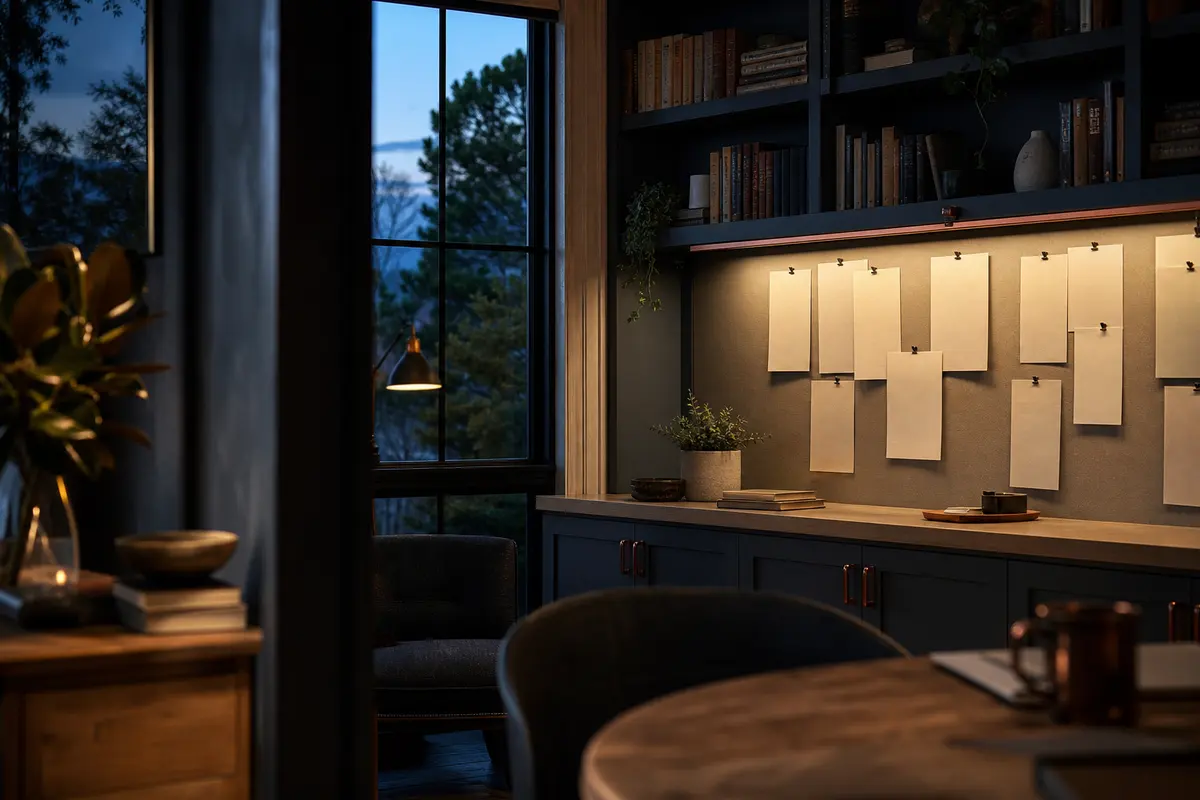 Editorial marketing planning scene for Waller, Washington