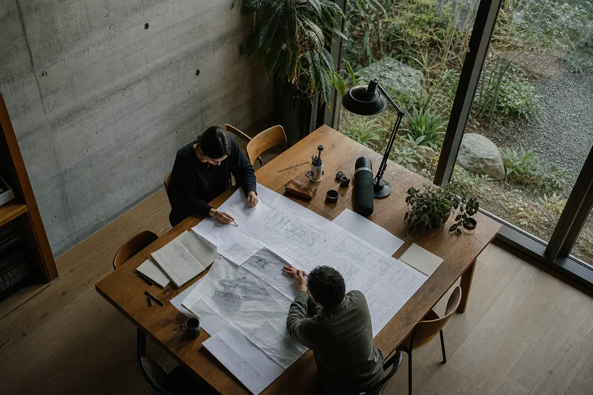 Editorial platform planning scene for ROI Dashboard in Woodinville, Washington