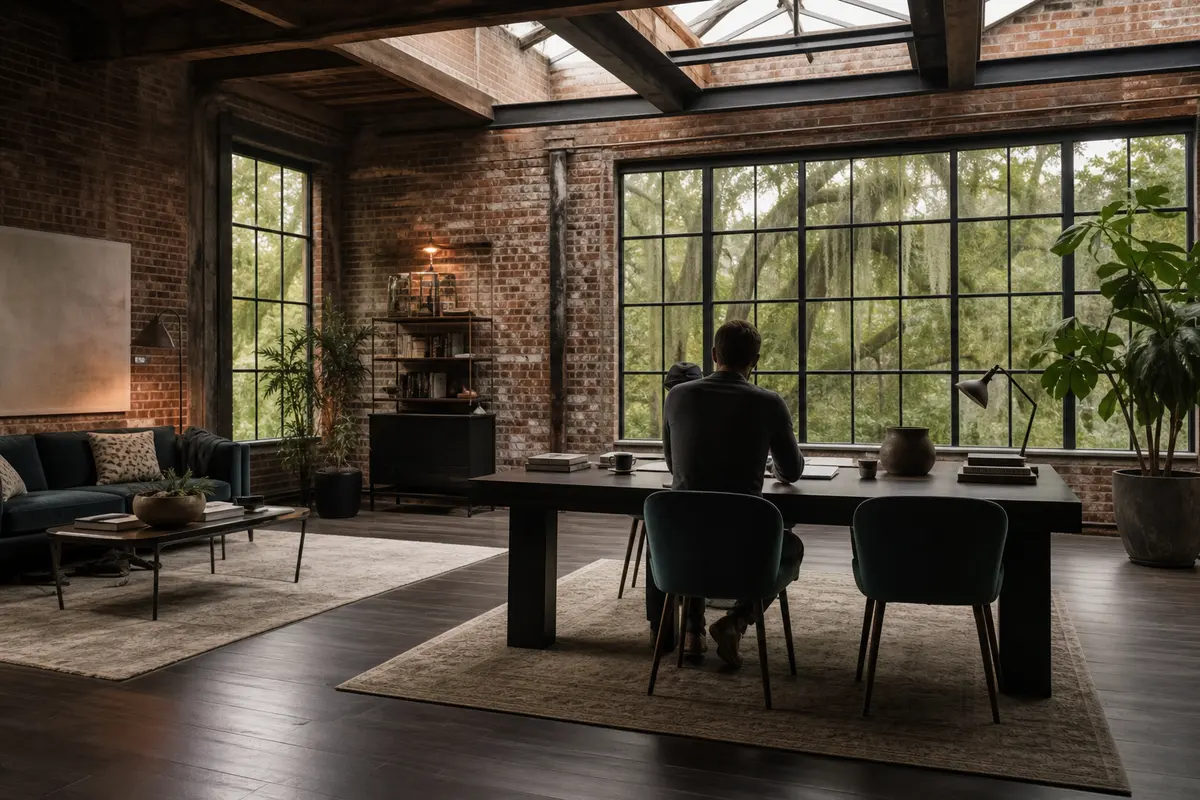 Editorial marketing planning scene for Programmatic SEO in Woodland, Washington