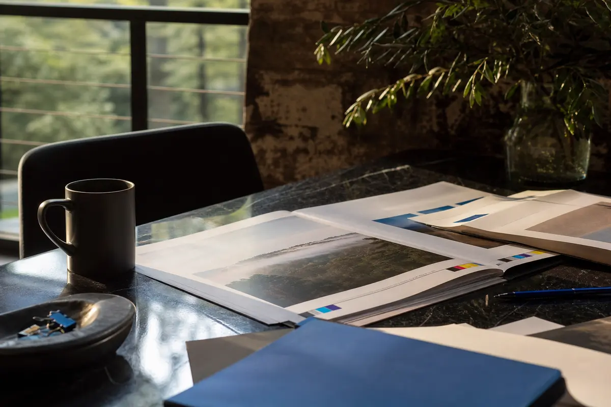 Editorial marketing planning scene for Brookhaven, West Virginia